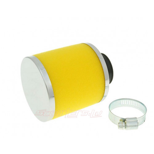 Gaisa filtrs Sport Vicma 28/35mm, dzeltenā krāsā, taisns  