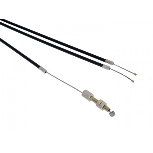 throttle cable assy incl. oil pump cable for Piaggio, Gilera, Derbi 50cc 2-stroke 32410