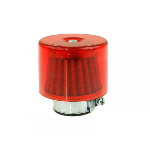 air filter Air-System metal gauze filter 35mm straight version red shield IP14304