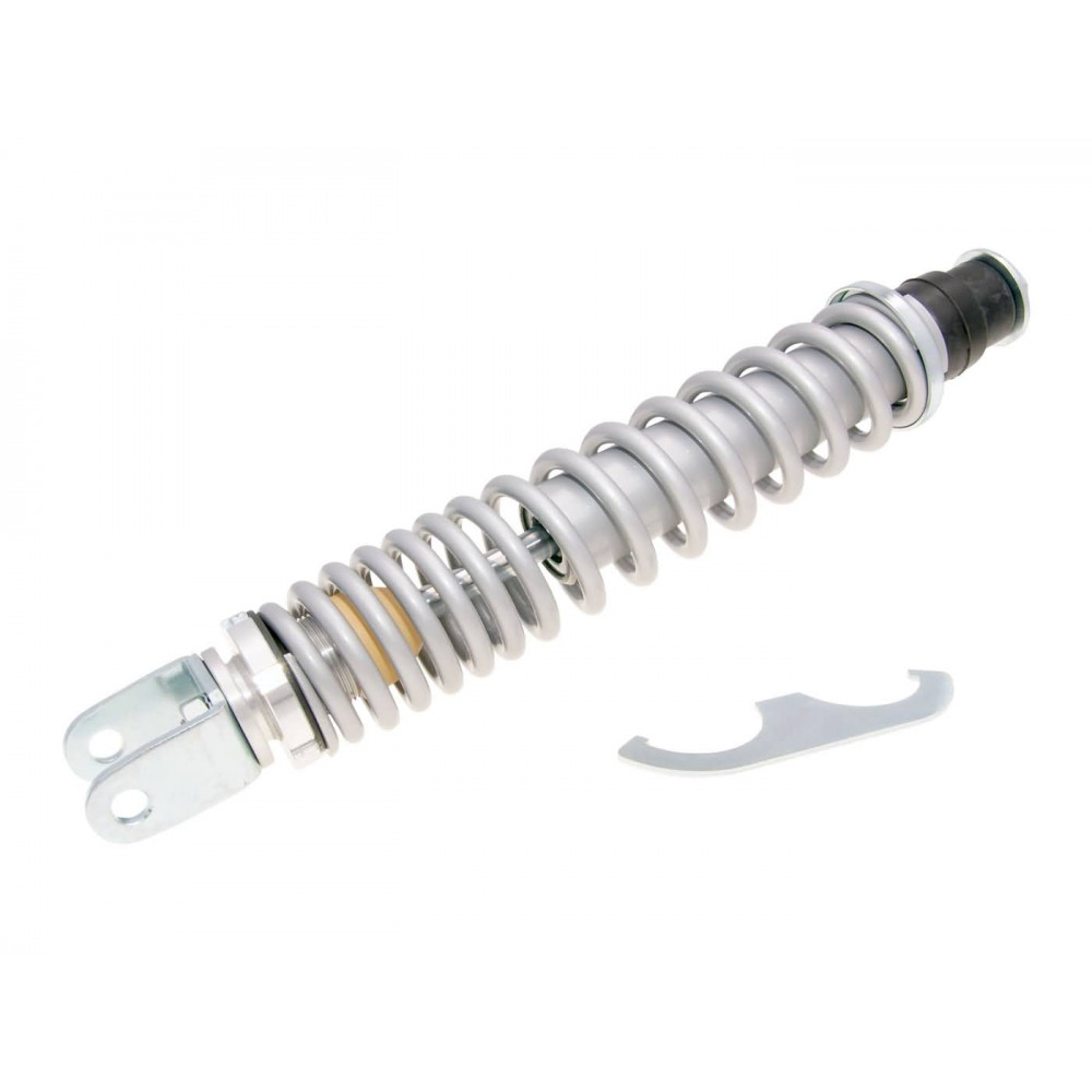 rear shock absorber Carbone Sport 350mm silver for Piaggio Liberty 50 36765