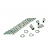 cylinder bolt set incl. nuts M7x120mm - 4 pcs each for Derbi EBE, EBS 24207