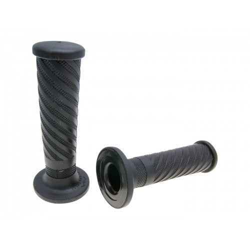 handlebar rubber grip set Domino 1140 on-road cone-shaped 37187
