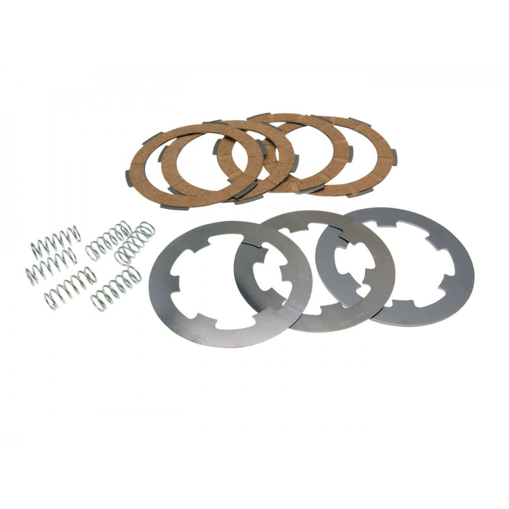 clutch disc set / clutch friction plate set incl. springs Ferodo for Vespa PK 50, 125 FL, XL, Piaggio APE 50 TL5, TL6 35611