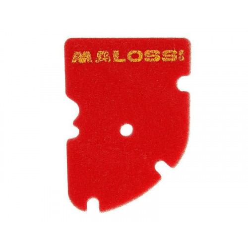 air filter foam element Malossi red sponge for Piaggio MP3, X8, X9, Vespa GT, GTS, GTV 125-300ccm M.1413811