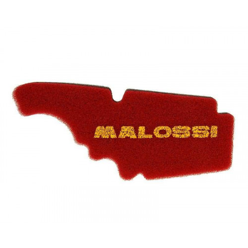 air filter foam Malossi double red sponge for Piaggio, Aprilia, Derbi, Vespa M.1414532