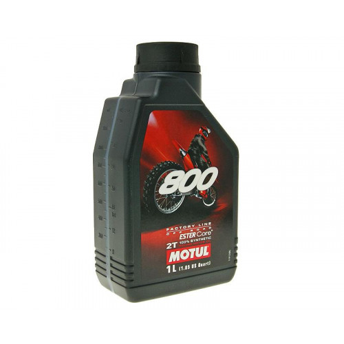 Motul engine oil 2-stroke 800 Off Road Factory Line 1 liter MOT837111