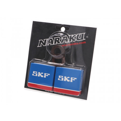 crankshaft bearing set Naraku SKF metal cage for Piaggio NK102.92