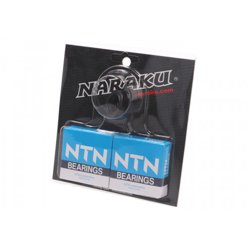 crankshaft bearings Naraku heavy duty left and right incl. oil seals for Peugeot 100cc 2T NK102.97