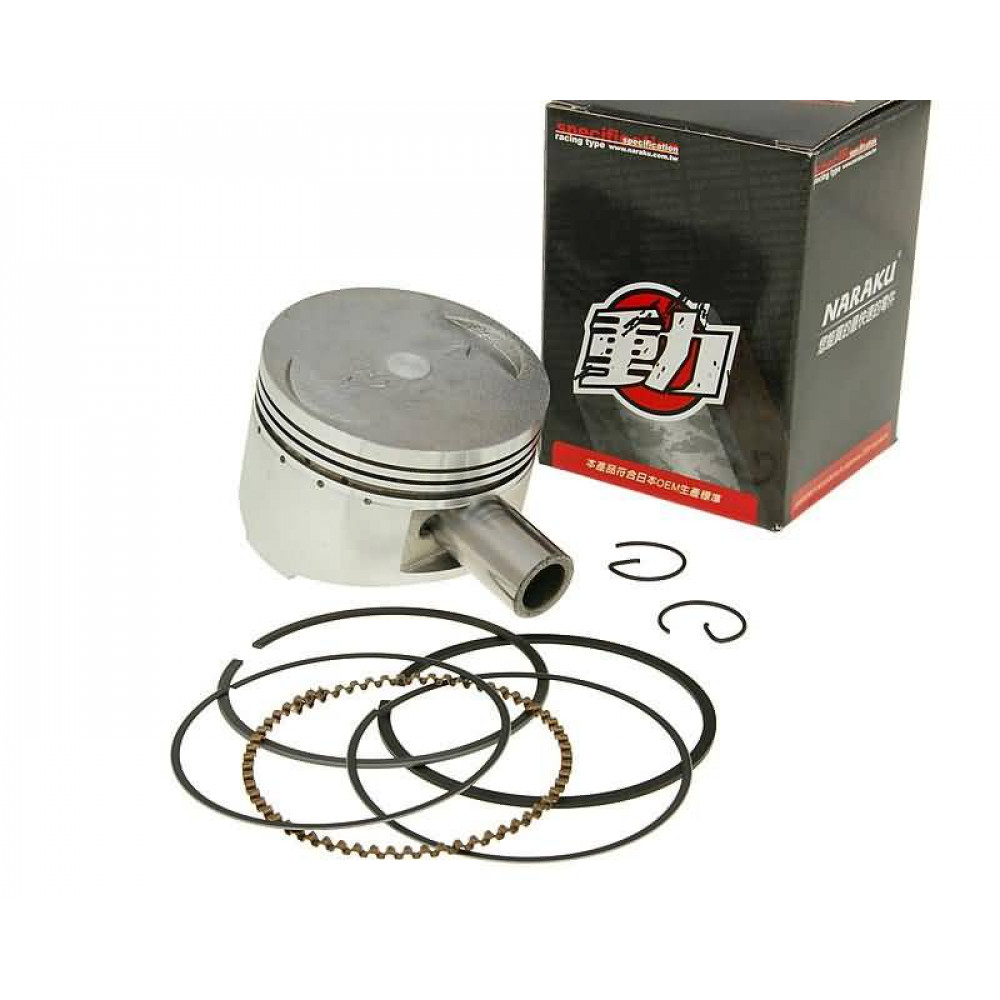 piston set Naraku 150cc 57.4mm for GY6 150cc NK600.53