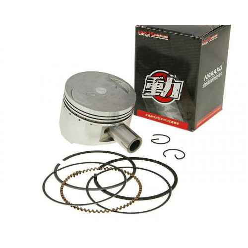 piston set Naraku 150cc 57.4mm for GY6 150cc NK600.53