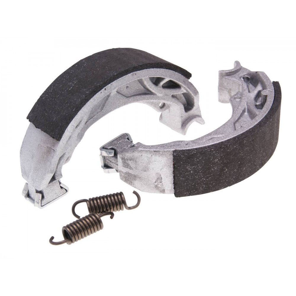 brake shoe set Polini 110x25mm w/ springs for drum brake for Gilera, Piaggio, Vespa 176.1284