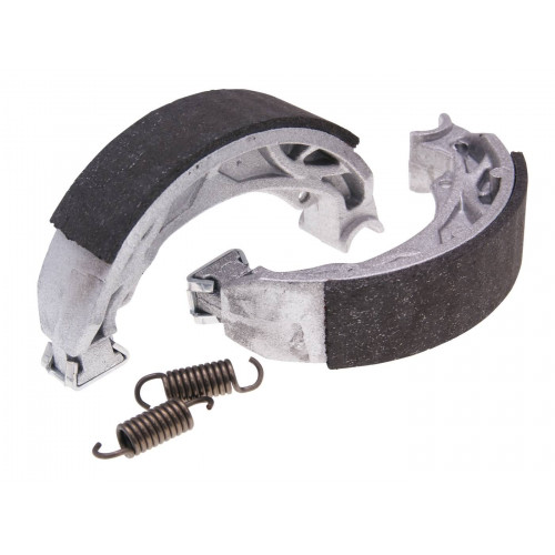 brake shoe set Polini 110x25mm w/ springs for drum brake for Gilera, Piaggio, Vespa 176.1284