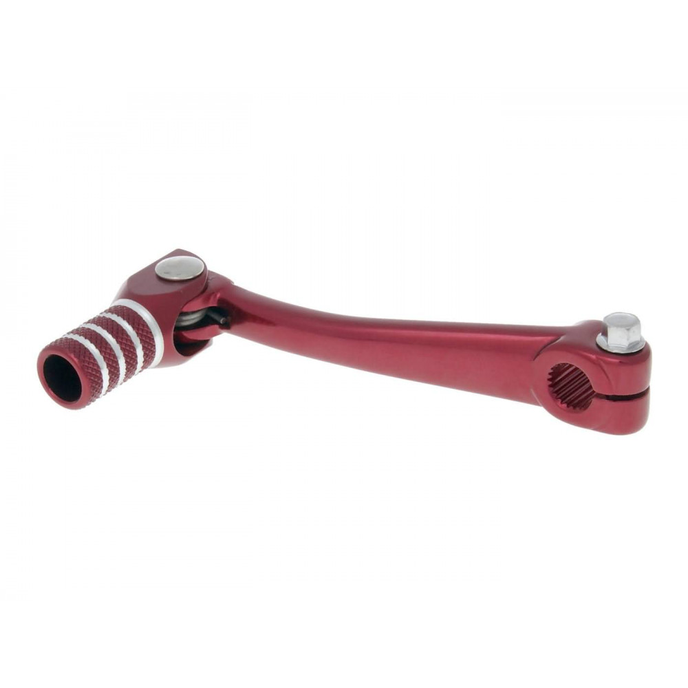 gear shift lever aluminum red for Minarelli AM, Crosser, SM VC18418