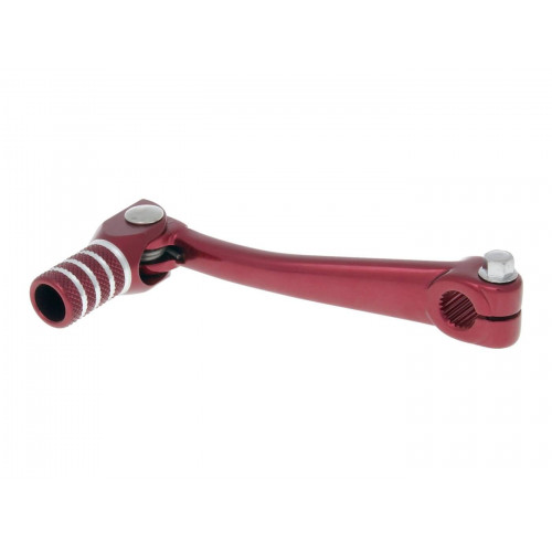 gear shift lever aluminum red for Minarelli AM, Crosser, SM VC18418