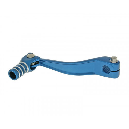 gear shift lever aluminum blue for Derbi EBE, EBS, D50B0 VC18422