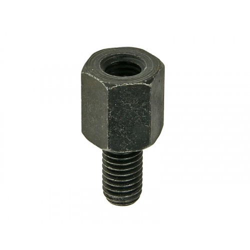 mirror thread adapter converts M8 left-hand to work with M8 right-hand mirror mount VC19476