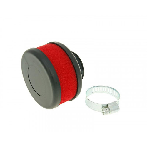 air filter Flat Foam red 28-35mm straight carb connection (adapter) VC23316