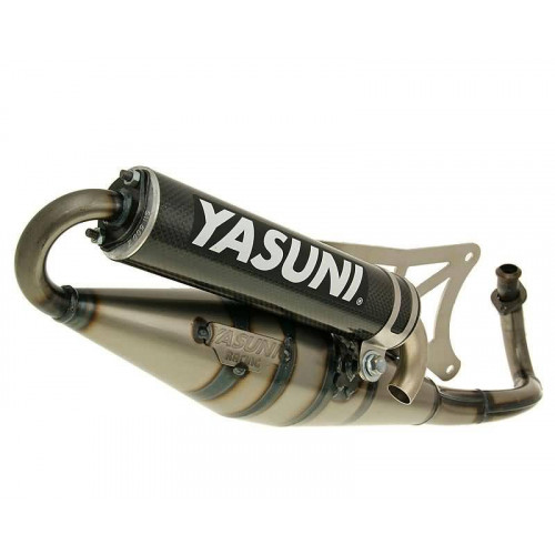exhaust Yasuni Scooter Z carbon for Piaggio YA418C